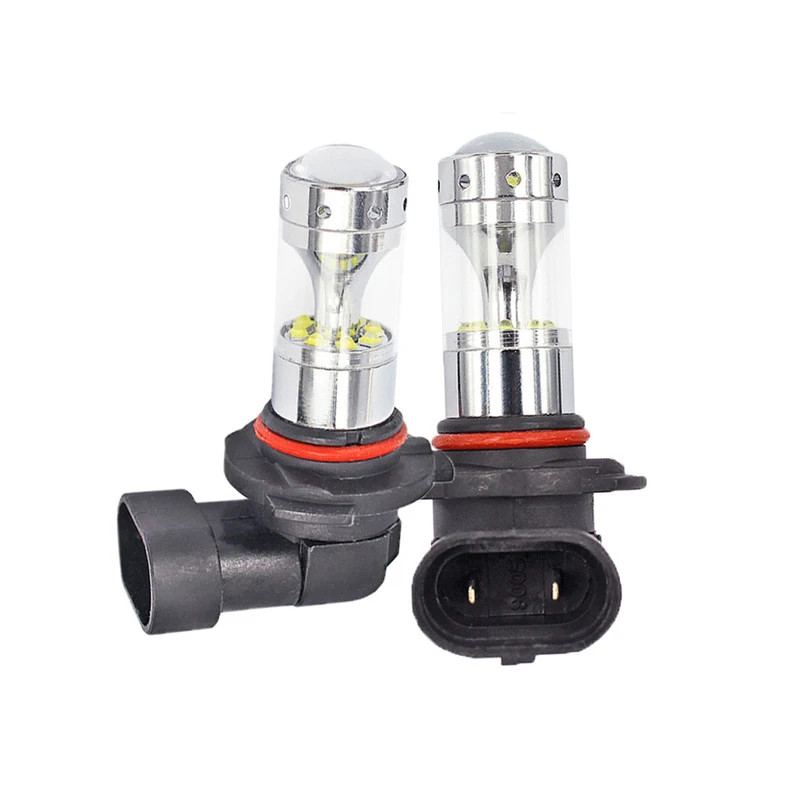 2 шт. светодиодный налобный фонарь XBD 2525 12SMD головной светильник s Canbus 9005 9006 H10 60 Вт противотуманный светильник Автомобильный светодиодный фонарь высокой мощности передний противотуманный фонарь Li