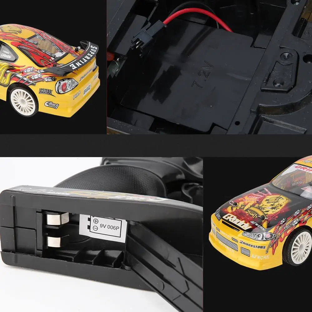 2 4G 1/14 RC Drift Car Racing 4WD Радиоуправляемый спортивный Дрифт гоночные электронные