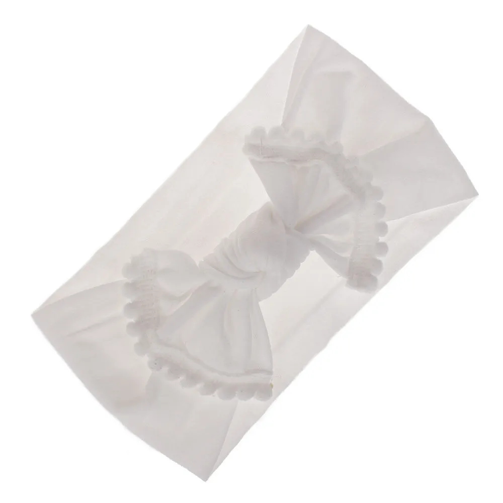 new baby headband Infant hair accessories Baby Toddler Infant Bowknot Headband Stretch Headwear Gift Toddlers headwrap