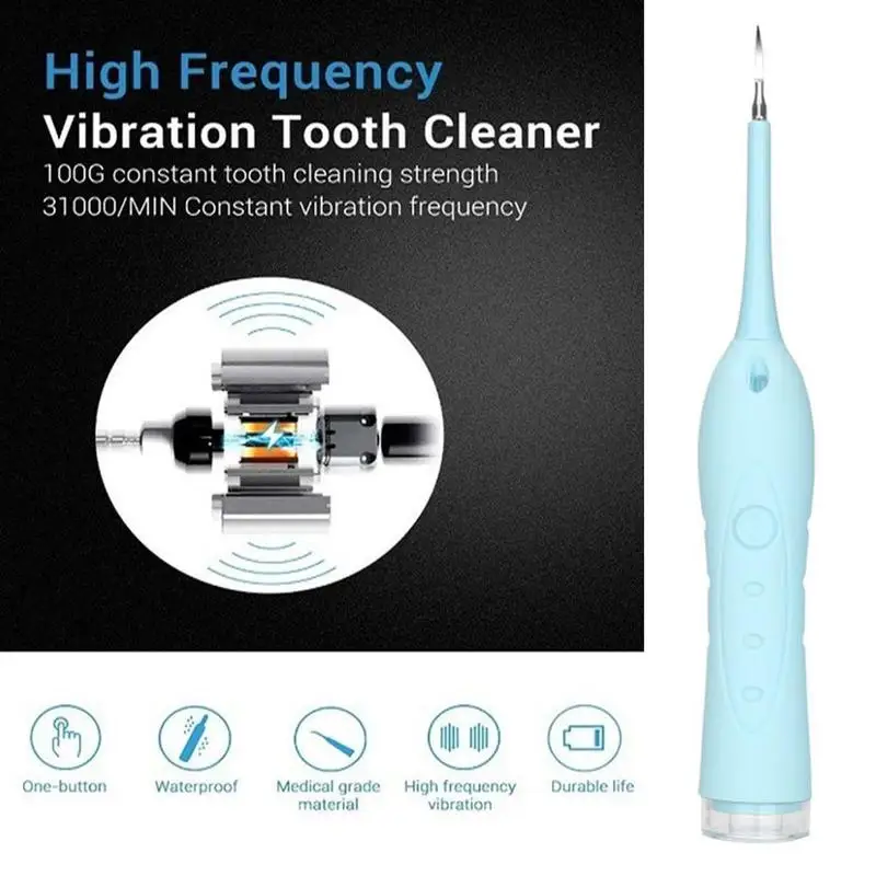 New Portable Electric Sonic Dental Scaler Tooth Calculus Remover Tooth Stains Tartar Tool Dentist Whiten Teeth 1 New Portable Electric Sonic Dental Scaler Tooth Calculus Remover Tooth Stains Tartar Tool Dentist Whiten Teeth 5