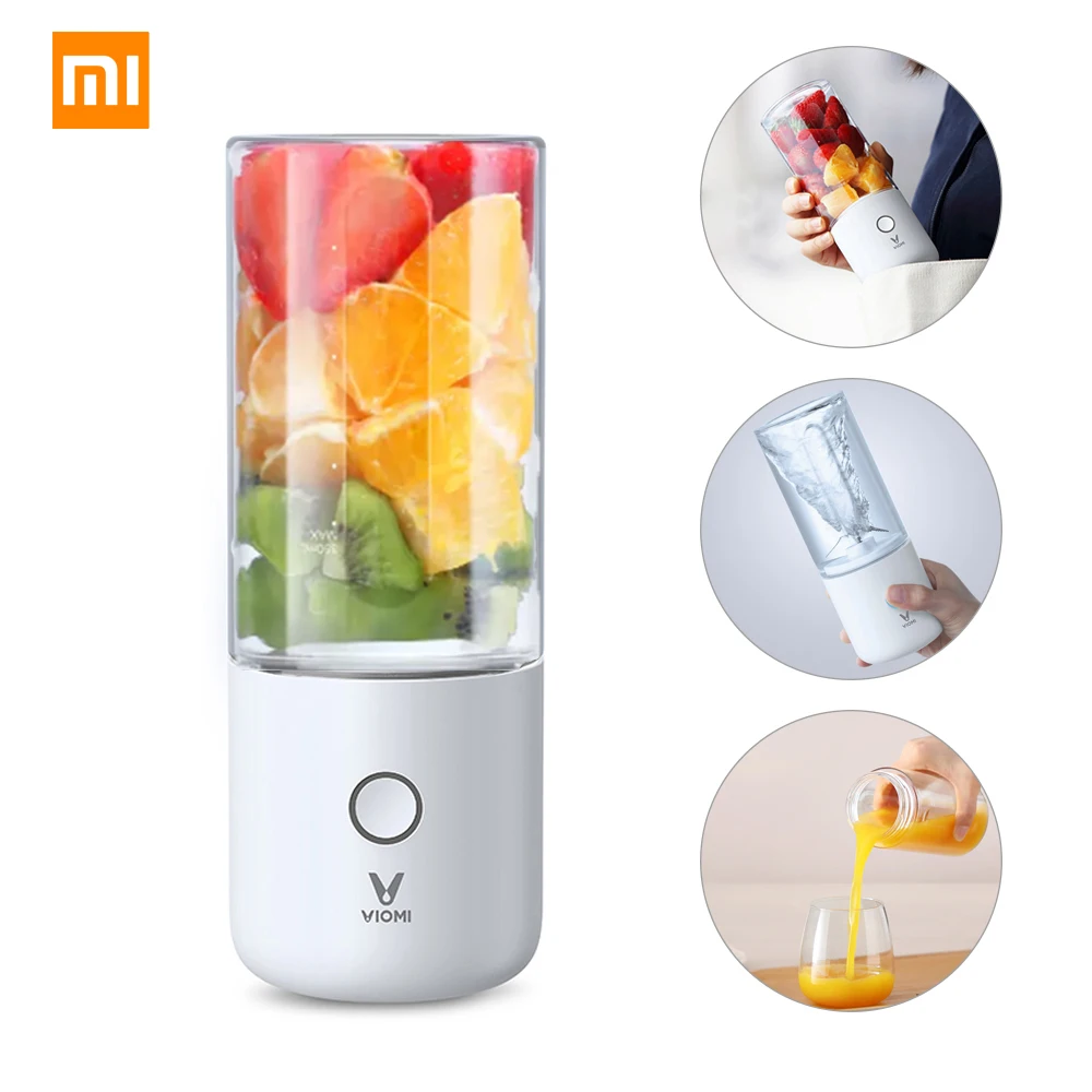 Billige XIAOMI MIJIA VIOMI Mixer Elektrische entsafter tragbare mini mixer küche lebensmittel prozessor aufladung mit 45 sekunden schnell Entsaften