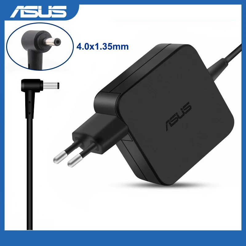 19V 2.37A 45W 4.0x1.35mm cargador/adaptador de CA para Asus UX360C X553M Q302L Q504UA Q304U S200E UX330 UX330U UX360 UX305 X540 X541