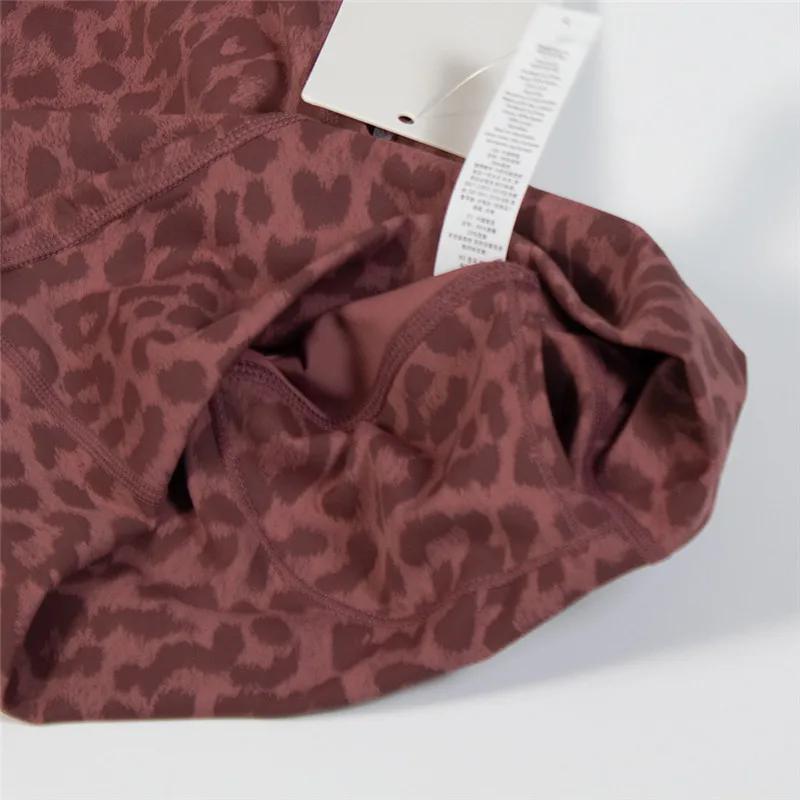 Lulu High Waist Yoga Leggings Leopard Camouflage Print Fitness Women Sport Pants Tight Gym Athletic High-rise Align Buttery Soft