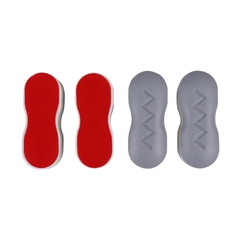 

4pcs/set Self-adhesive Toilet Seat Cover Gasket Home Garden Household Merchandises Bathroom Products**