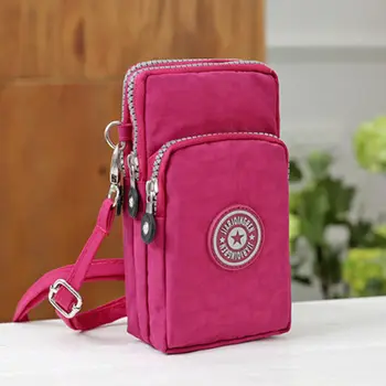 

Cross-body Mobile Phone Shoulder Bag Pouch Case Belt Handbag Purse Wallet Retro Key Holder Small Money Bag