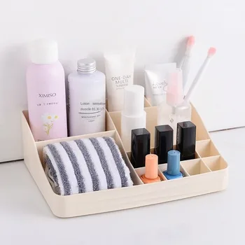 

Makeup Large Capacity Cosmetic Storage Box desktop cosmetic storage box Makeup Container Desktop Sundries Storage Box