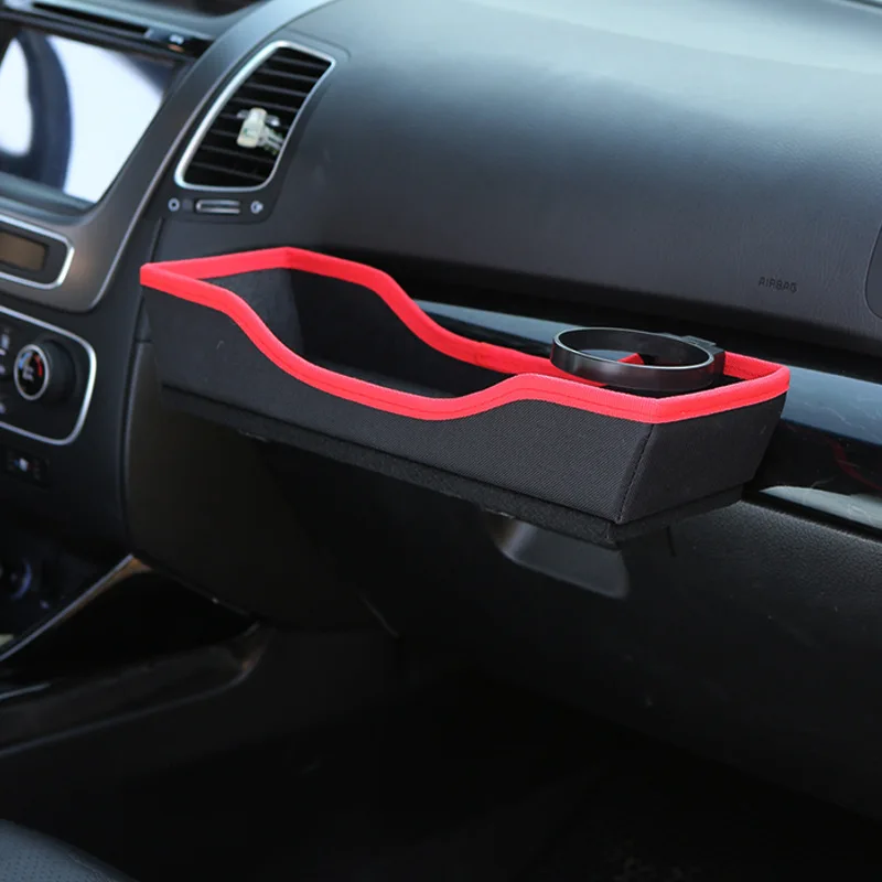 

Cross Border Car Storage Box Support Telephone Voiture Car Mounted Water Cup Beverage Driver's Snack Multi-functional Shelf