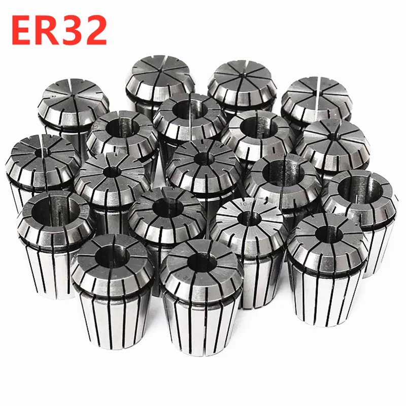 

1Pcs 0.015mm ER32 Precision Spring Collet 2/3/4/5/6/7/8/10/11/12/13/14/15/16/17/1819/20mm Workholding Tools Holder