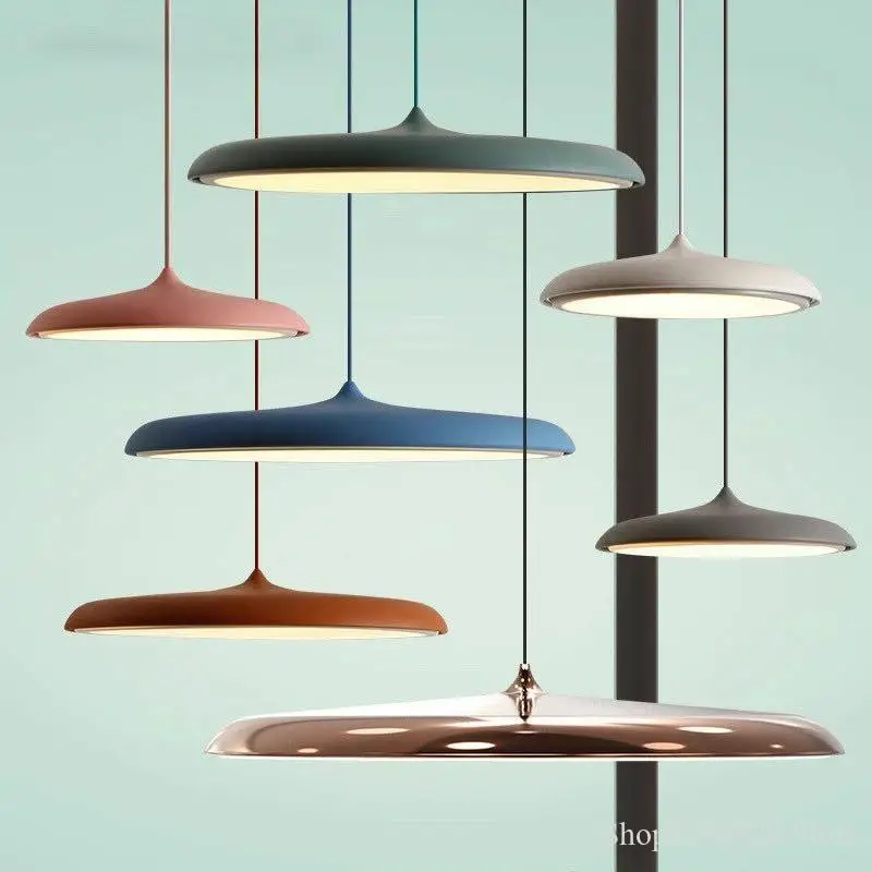 Светодиодный подвесной светильник из скандинавского акрила в современном стиле