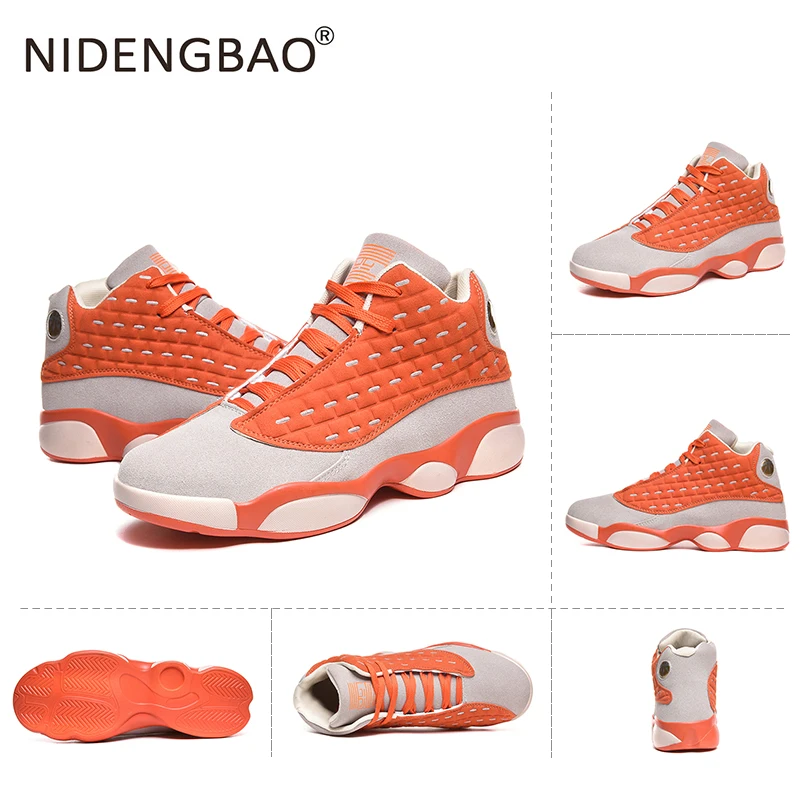 Outdoor Men's Basketball Shoes couple Breathable sport Sneakers women men High Top Athletic Shoes male Training Sneakers