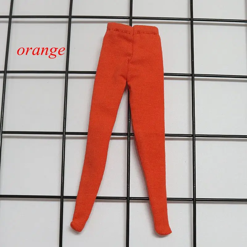 orange Doll’s Blyth Clothes Socking Candy Color Pantyhose Basic Pure Cotton Pant for Azone,Pullip,Baribes,Blyth 1/6 Doll Accessories - Цвет: orange