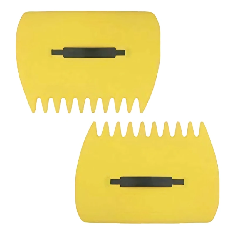 

2Pcs Yellow Large Garden and Yard Leaf Scoops,Plastic Scoop Grass,Hand Leaf Rakes and Leaf Collector for Garden Rubbish Great To