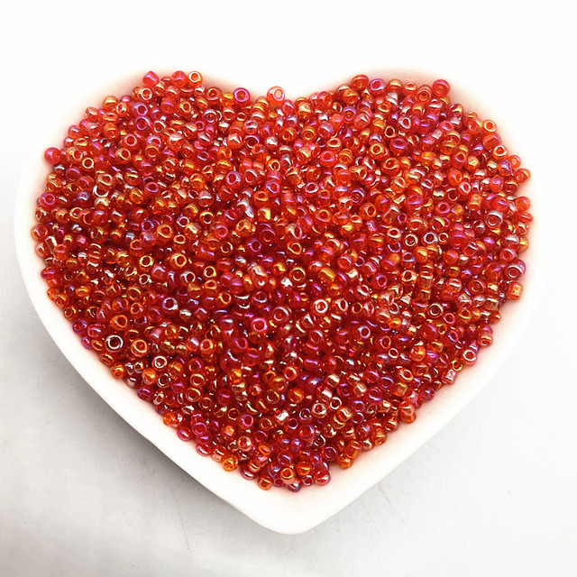 2mm 3mm 4mm Colourful Series Charm Czech Glass Seed Beads DIY Bracelet Beads for Jewelry Making Accessories