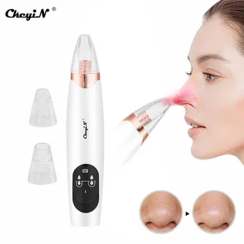 

CkeyiN 3 In 1 Blackhead Remover Vacuum Suction Facial Skin Care Acne Black Head Removal Pore Cleaner USB Rechargeable Beauty