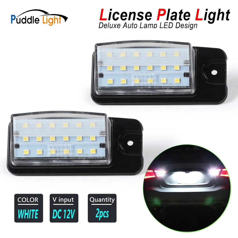 

2pcs CANBUS Car Led Number License Plate Lights For Nissan X-Trail T32 Pathfinder NV1500 NV2500 NV3500 Murano Altima Maxima