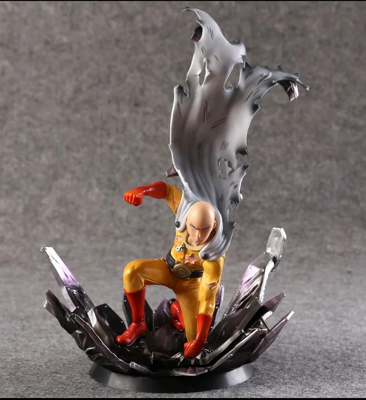 

Anime One Punch Man Saitama Statue 1/6 Scale Painted Figure PVC Saitama Action Figure Collectible Model Toy 24cm