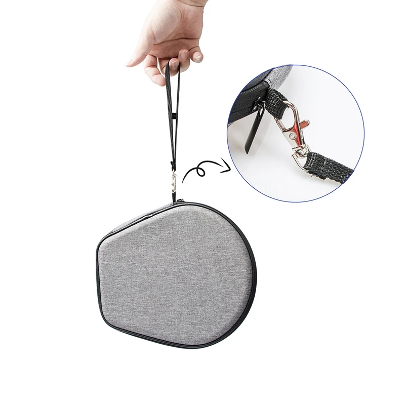 Hard Carrying EVA Case Headphone Protective Soft Cloth Lining Travel Bag Headset Storage Bag for Sony WI 1000XM2