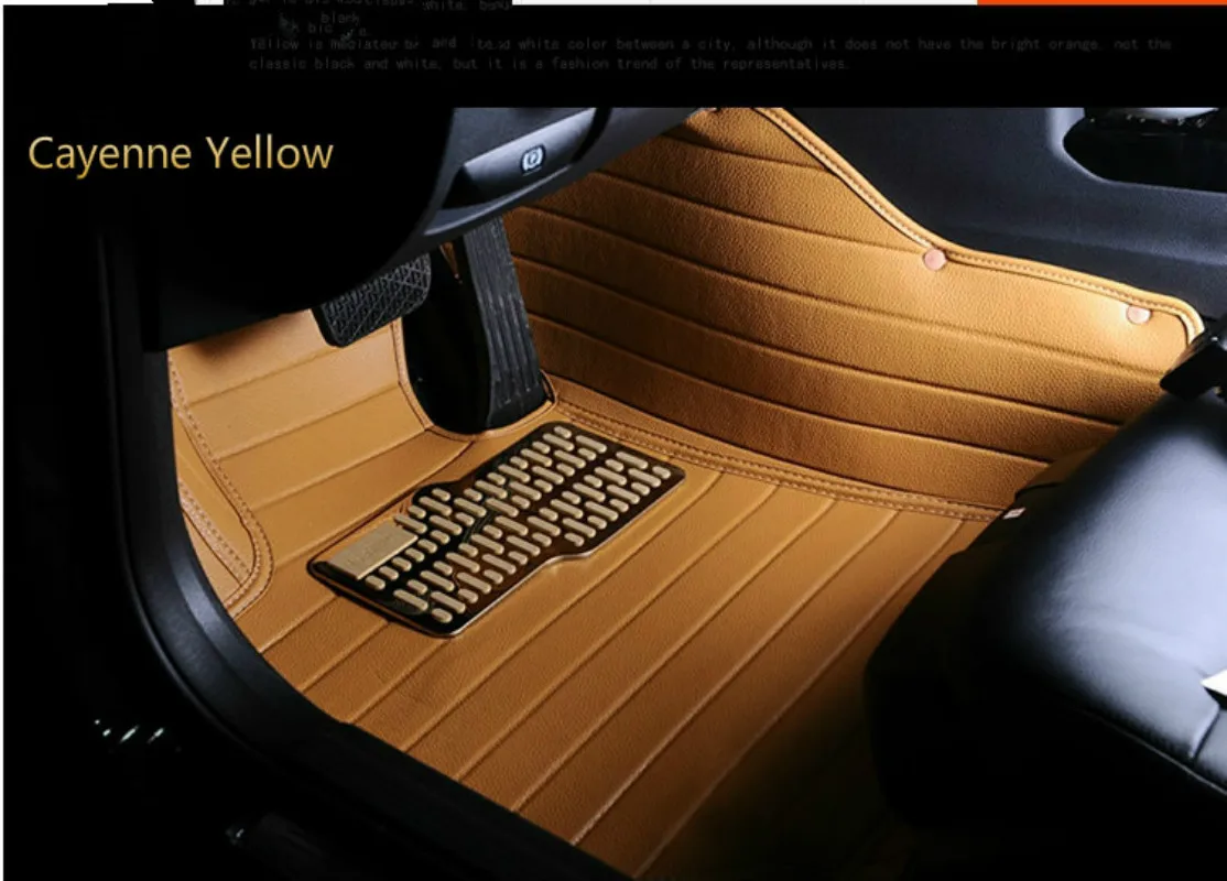 Универсальные прочные специальные автомобильные коврики для Mercedes Benz SL Class SLC SLK AMG