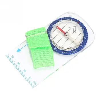 

Mini Pocket Compass Portable Shake-proof Compass Ruler Positioning Navigator for Outdoor Camping Hiking Emergencies