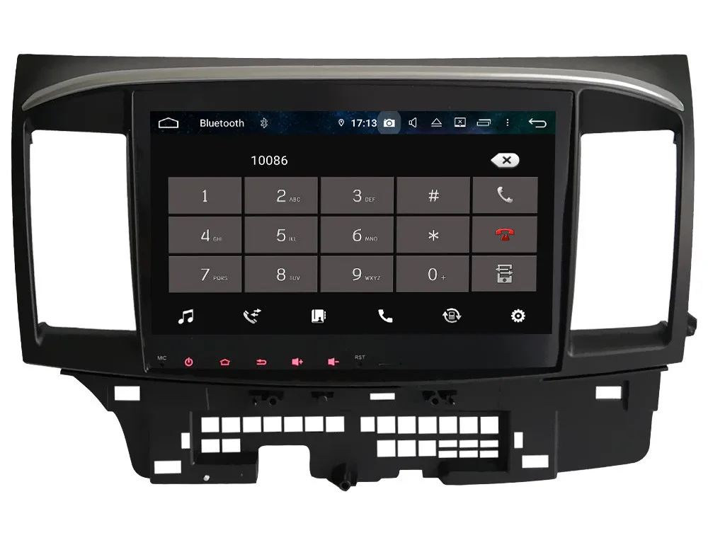Klyde 10," ips 4G Android 9 Восьмиядерный 4 Гб ОЗУ 64 Гб ПЗУ DSP BT автомобильный DVD мультимедийный плеер стерео для Mitsubishi Lancer 2006