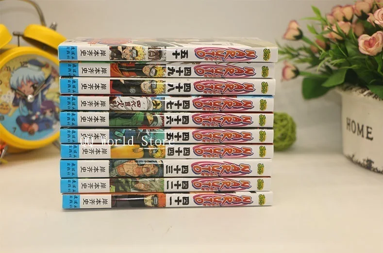1 книги Vol. 28-52 выберите Наруто Фэнтези манга комикс Япония классический молодежный подростковый Sci-Fi Фэнтези мультфильм комический язык Chines