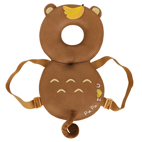 monkey Милая подушка для защиты головы с изображением животных, подголовник, Подушка для кормления, подушка с сопротивлением падению, аксессуары для ухода за младенцем - Цвет: monkey