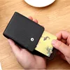 Men Credit Card Holder Leather Purse for Cards Case Wallet for Credit ID Bank Card Holder Women Cardholder and Coins 3