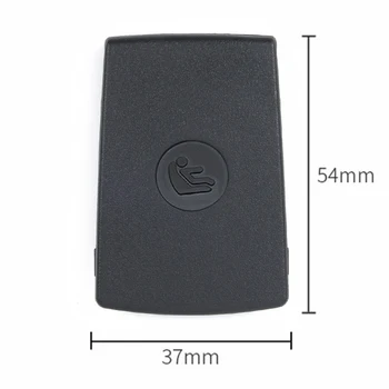 

For ISOfix Plastic For BMW E90 F30 1/3 Series Replacement Seat Buckle Cover Black Accessories