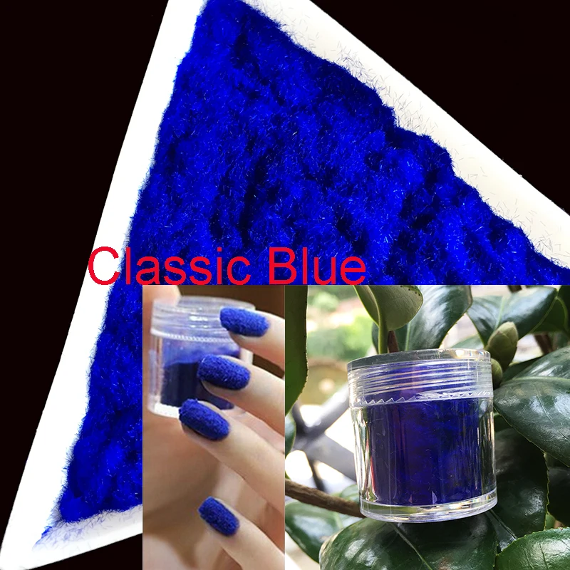 18 Vibrant Colors Velvet Flocking Dust Powder