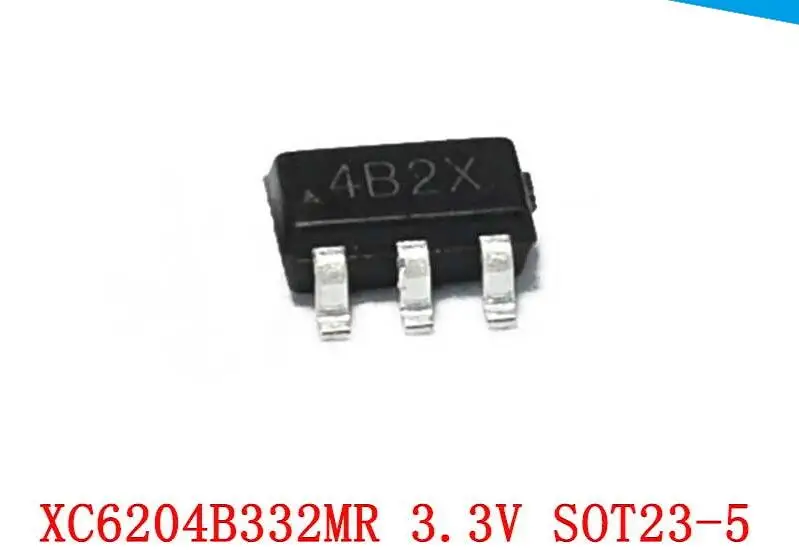 5 шт./лот 4B2 XC6204B332MR SOT23-5 | Электронные компоненты и принадлежности