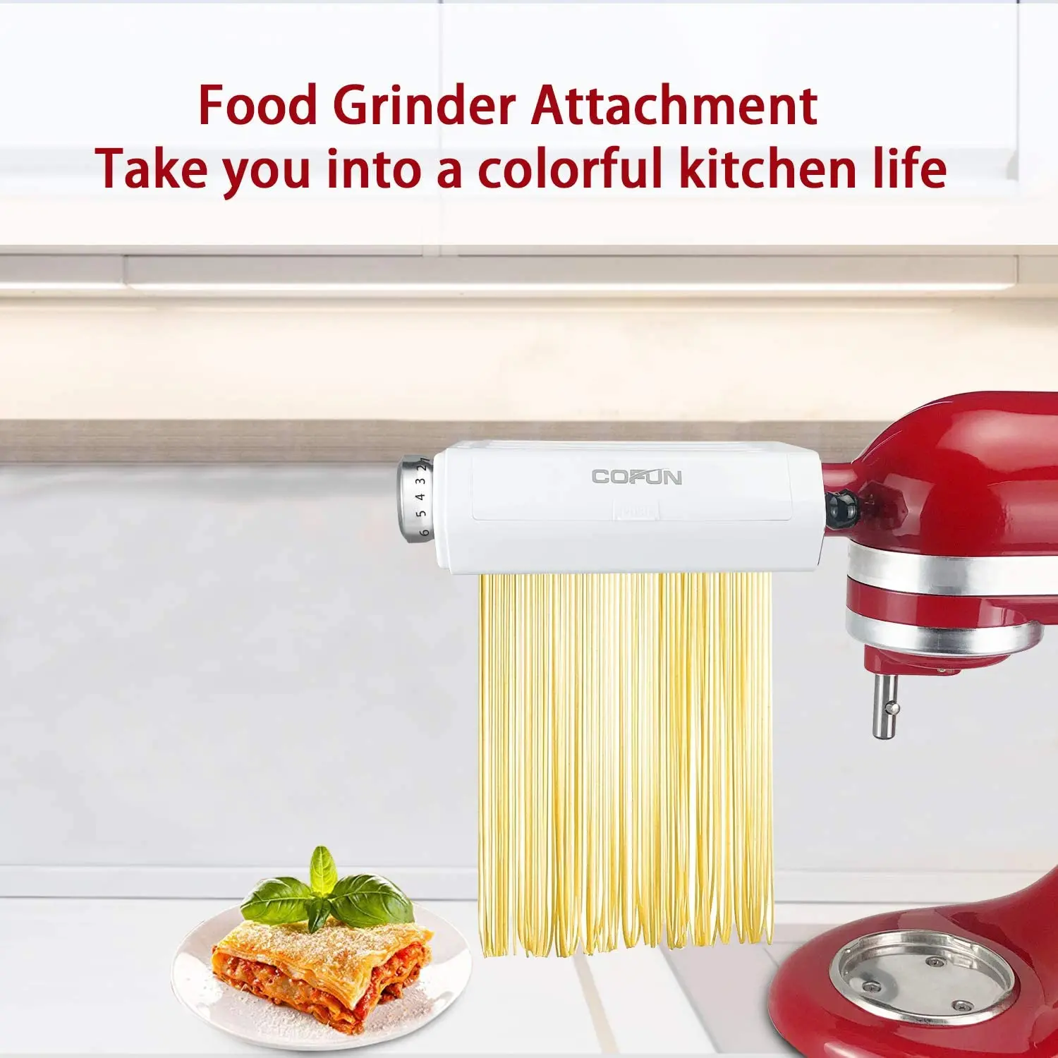 Pasta Maker Attachment 3 in 1 Set for KitchenAid Stand Mixers