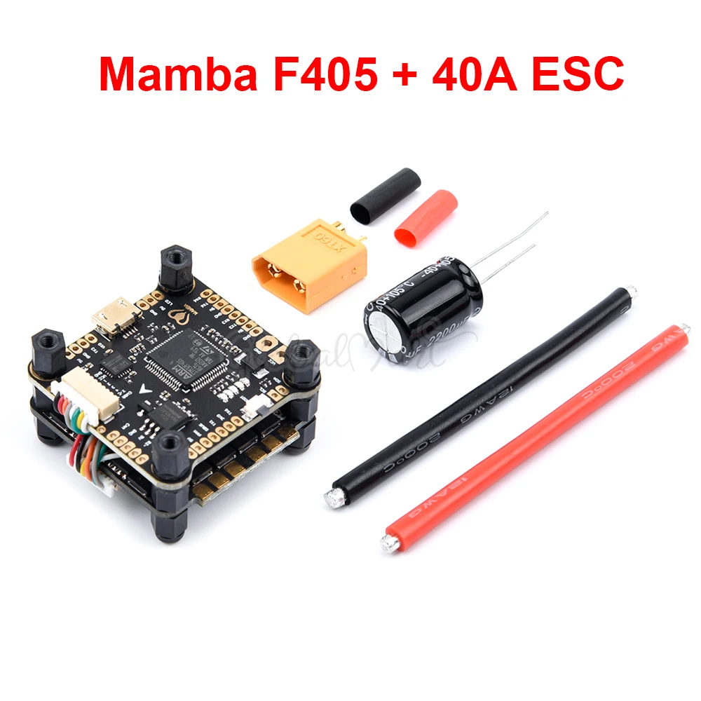 Mamba F405 / F4 PRO V2 Контроллер полета 30A 40A 4 в 1 ESC BLHeli_S бесщеточный поддержка Oneshot Multishot