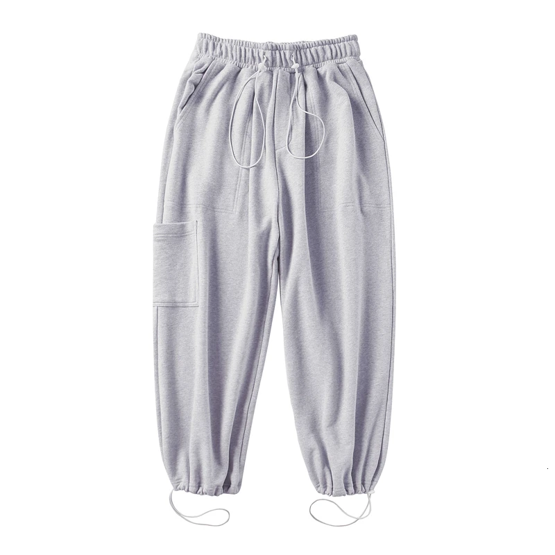 Autumn Joggers Pants Men Fashion Solid Color Casual Straight Pants Man Sweatpants Streetwear Hip Hop Loose Men Track Pants Male