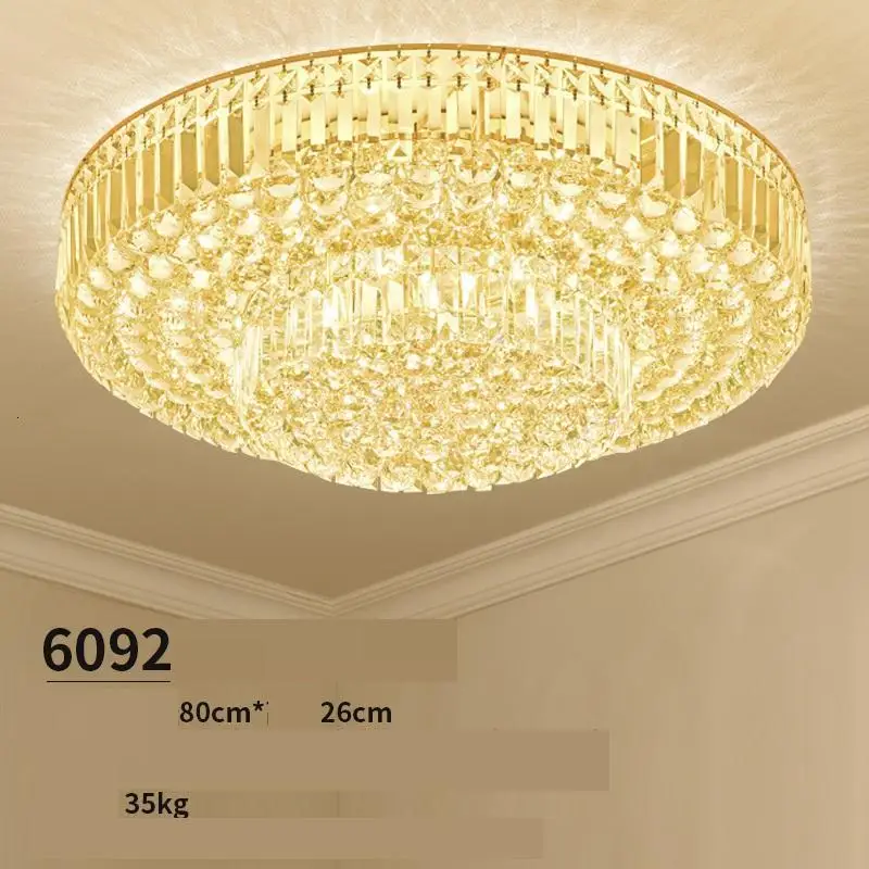 Sufitowa плафон Lampara Techo Винтаж лампа для гостиная кристалл светодиодный Plafonnier Plafondlamp Luminaria де Teto потолочный светильник