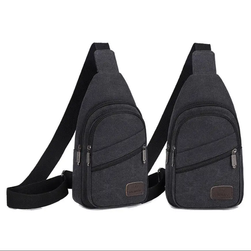Herren Brusttasche Кроссбоди Слинг Грудь Schultertasche Спортивная парусиновая сумка Tasche модная повседневная многофункциональная дорожная сумка через плечо - Цвет: C