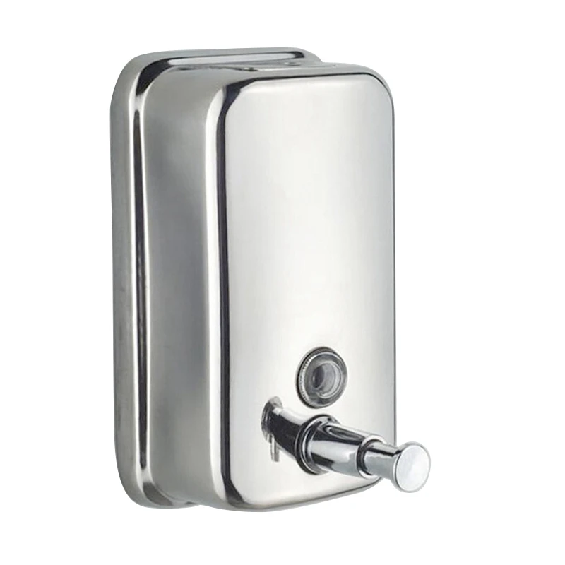 

800ML Wall-Mounted 304 Stainless Steel Bathroom Kitchen Soap Dispenser