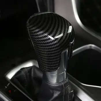 

Carbon Fiber Gear Shift Knob Decoration Trim Cover Fit for Honda Accord 10th 2018 Gear Shift Panel Knob Cover Car Styling