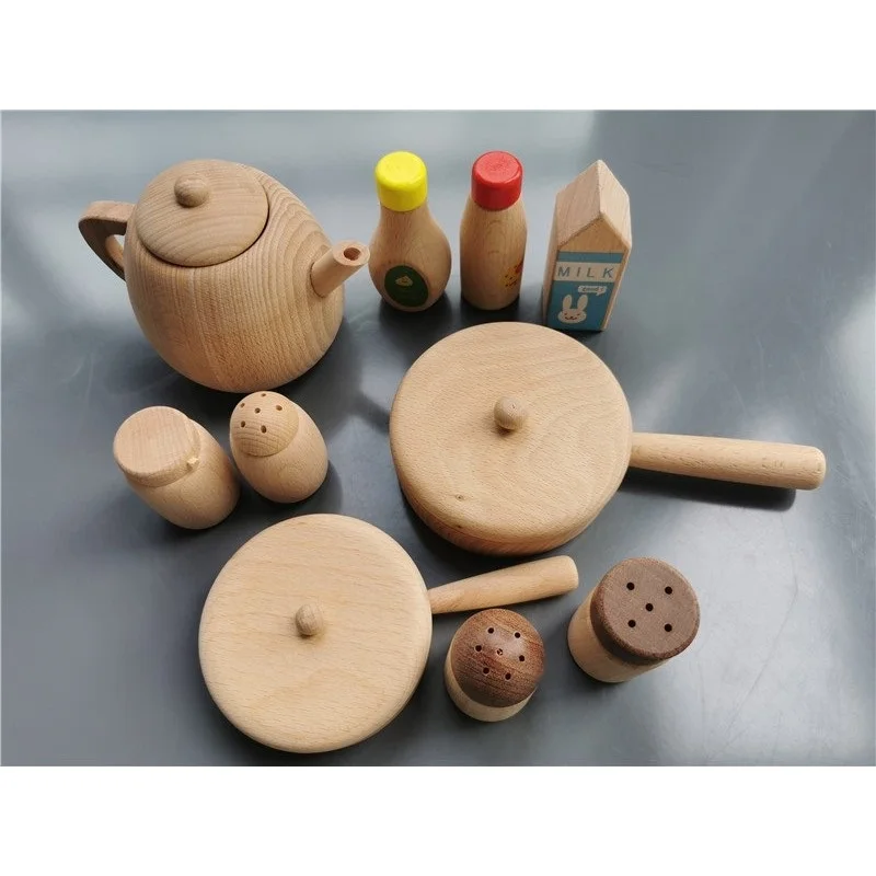 Montessori Wooden Kitchen Toy Set 3