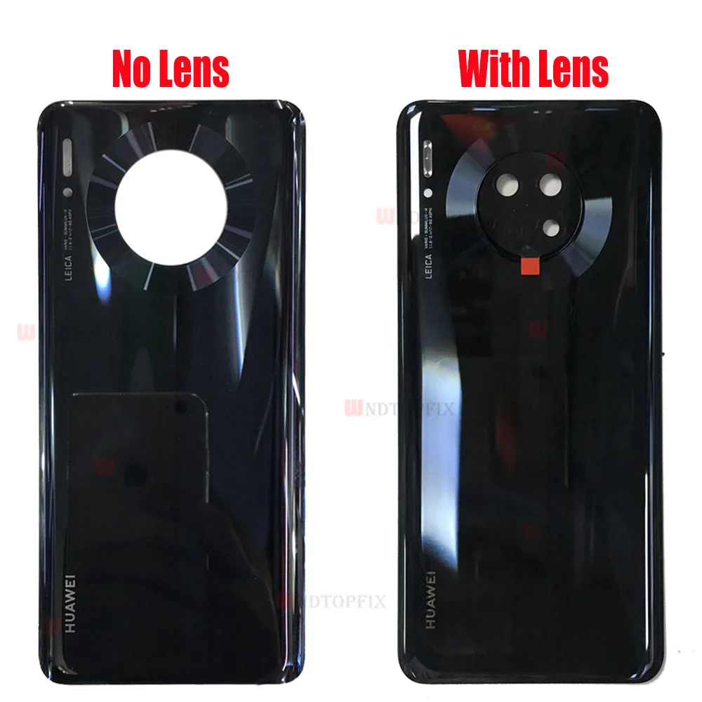 Для huawei mate 30 mate 30 Задняя стеклянная крышка батареи задняя дверь корпус чехол для huawei mate 30 крышка батареи