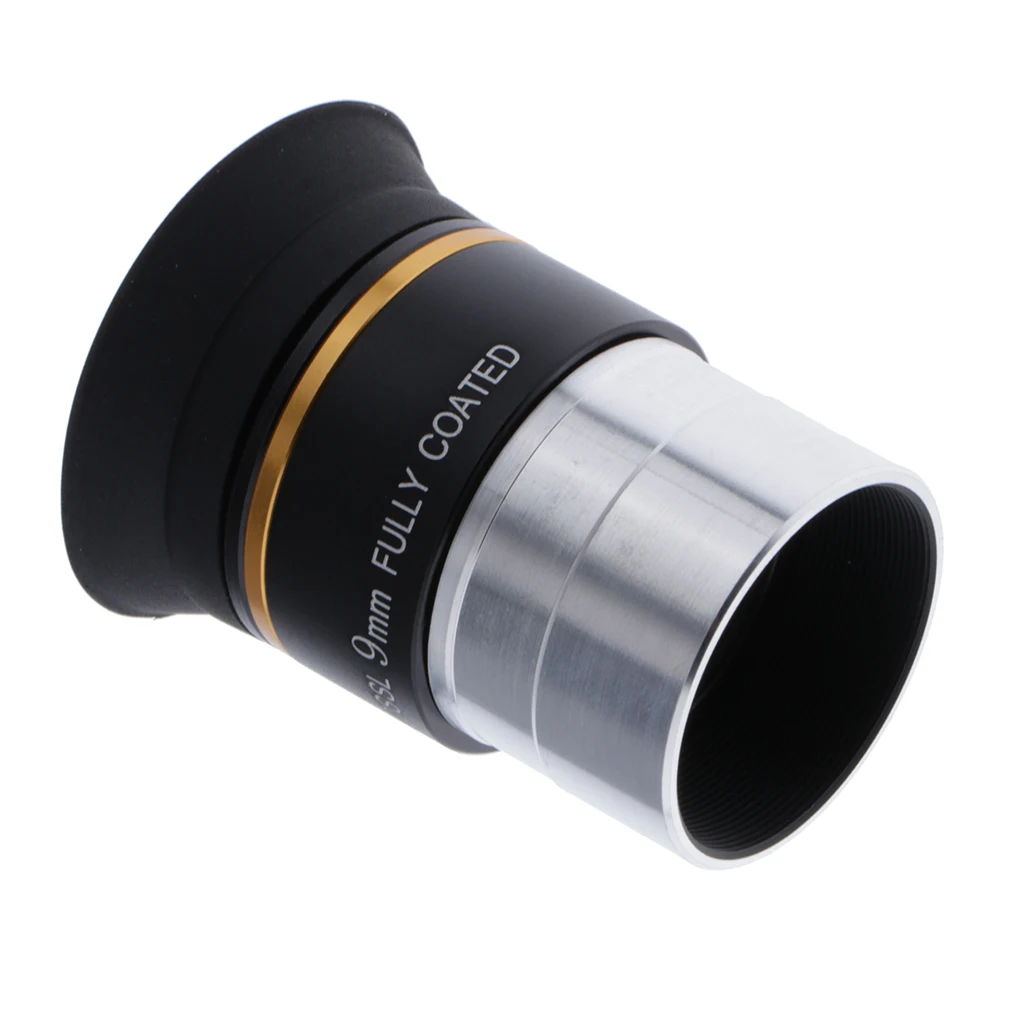 Kesoto 1.25 9mm Plossl PL Eyepiece Fully HD Coated Lens for Astronomical Telescope 