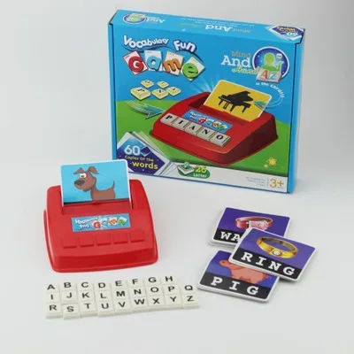 

Toy English Lettered Game Console English Word Memory Children'S Educational Early Childhood Toy