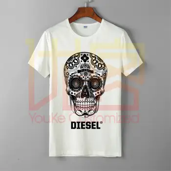

2020 diesel t-shirt new brand shirt printed t-shirt men's slim short sleeve shirt custom men's fun shirt for men tops
