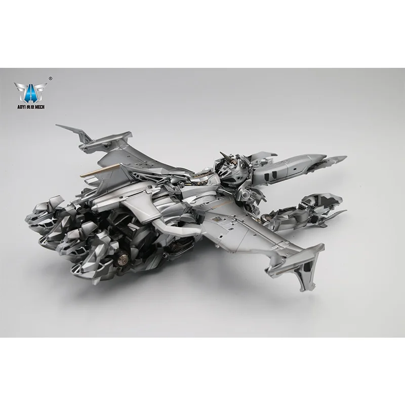 Aoyi LS12 LS-12 трансформированная игрушка гигантский Гальватрон фильм движения Модель ABS 37 см цинковый сплав деформированный робот автомобиль