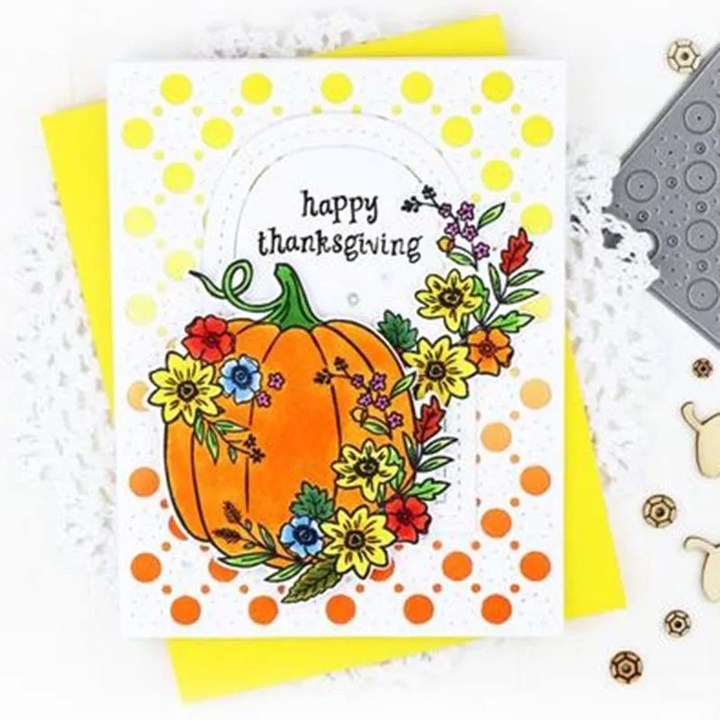 Прошитые круги крышка панели металлические Вырубные штампы для скрапбукинга