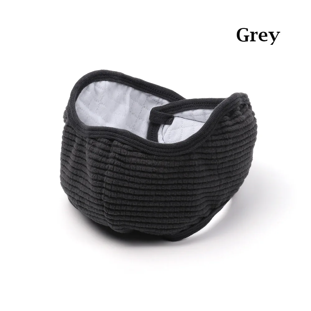 grey Новая теплая дышащая удлиненная маска для рта двойного назначения Защитная маска для лица ветрозащитная противопылевая утолщенная маска - Цвет: grey
