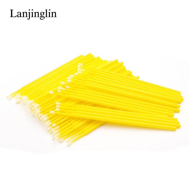 Disposable Makeup Cotton Swab Mini Individual lash Applicators Mascara Brushes Eyelash Extension For Maquillaje Makeup