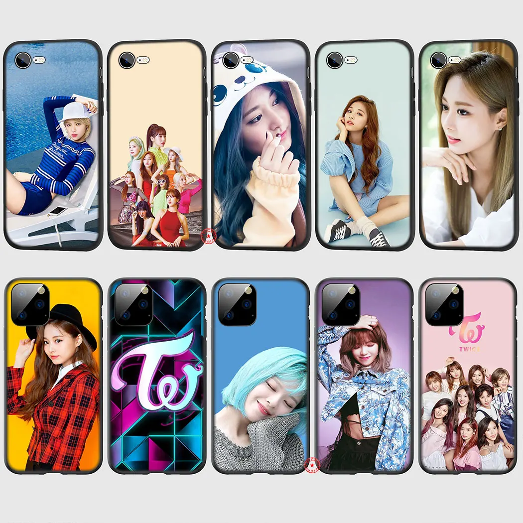 Twice Tzuyu Soft Silicone Case For Iphone 11 Pro Xr X Xs Max 6 6s 7 8 Plus 5 5s Se Tpu Cover Phone Case Covers Aliexpress