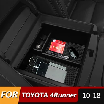 

For Toyota 4 Runner 2010-2018 Center Console Central Armrest Storage Box Car Styling Container Tray Organizer Accessories