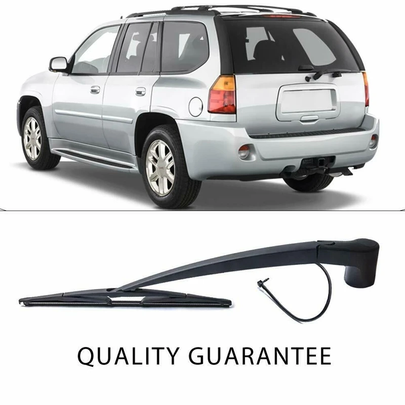 for Chevrolet Trailblazer Envoy Buick Rainier Windshield Wiper Arm Blade Set