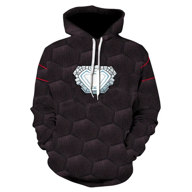 Be Moda 2019 Толстовка Капитан Америка с 3D принтом alan walker Hoddies для мужчин Marvel Мстители